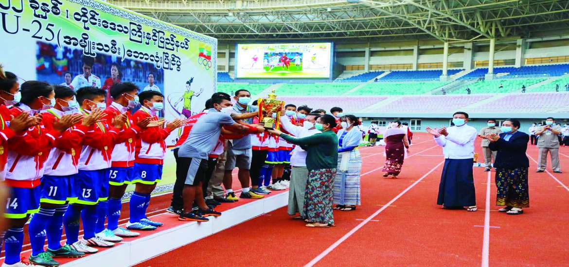 “မိုခါ” မုန်တိုင်းဒဏ်သင့်ရခိုင်ဒေသ ပြန်လည်ထူထောင်ရေးအတွက် ကြိုးပမ်းဆောင်ရွက်ချက်များ (၆) (အားကစားနှင့် လူငယ်ရေးရာဝန်ကြီးဌာန)