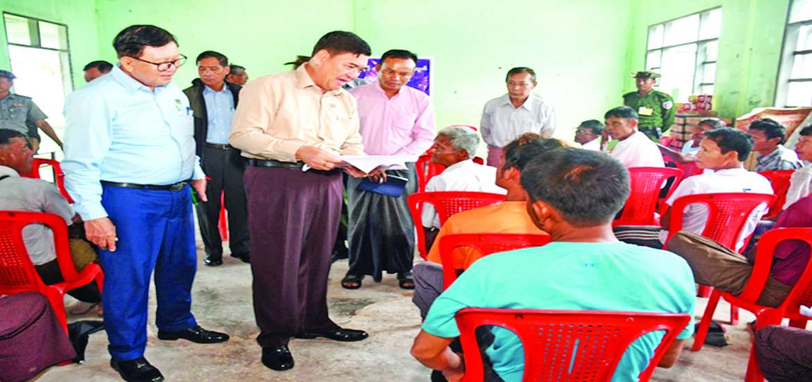 ငတောက်တက်နှင့် ကျားမသောက်မှသည် ရခိုင်ပြည်နယ် ဖွံ့ဖြိုးတိုးတက်ရေးဆီသို့